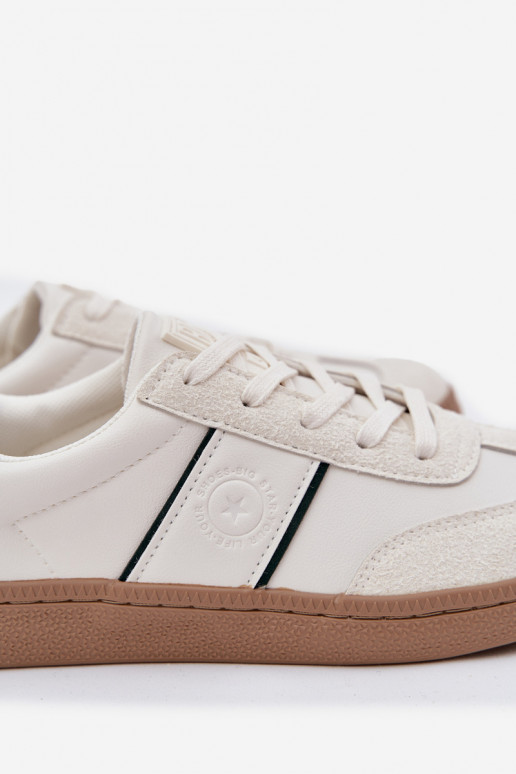 Bajo Zapatillas modelo zapatos. Tiene quesculino Big Star SS174078 el color blanco