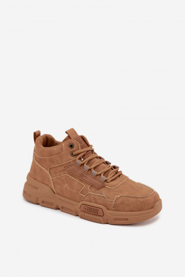 Zapatillas modelo zapatos. Tiene quesculino Big Star SS174281 HI-POLY SYSTEM color marrón