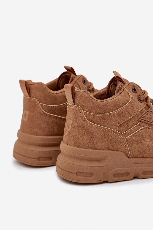 Zapatillas modelo zapatos. Tiene quesculino Big Star SS174281 HI-POLY SYSTEM color marrón