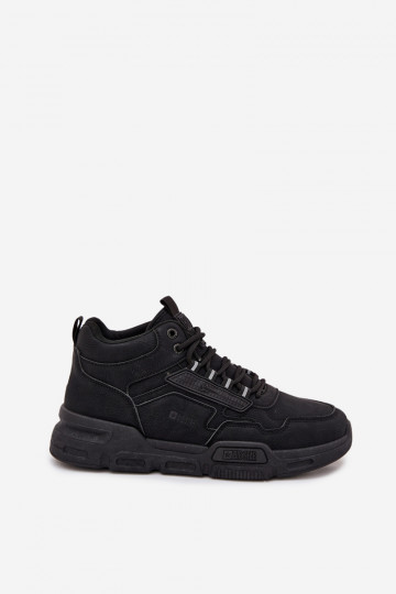 Zapatillas deportivas para hombres negras "Big Star SS174282 HI-POLY SYSTEM" 2