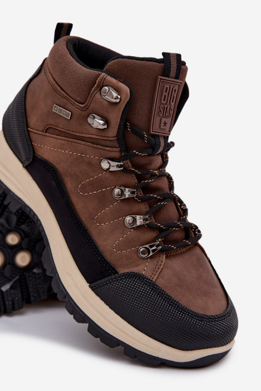 botas de montaña Tiene quesculino Big Star SS174049 color marrón