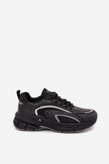 Zapatillas deportivas para hombres negras "Big Star SS174285" 2