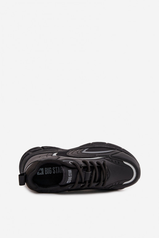 zapatillas Zapatillas modelo zapatos. Tiene quesculino Big Star SS174285 de color negro