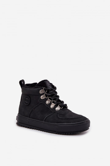 Botas de senderismo cálidas para niños negras "Big Star SS374075"