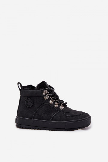 Botas de senderismo cálidas para niños negras "Big Star SS374075" 2