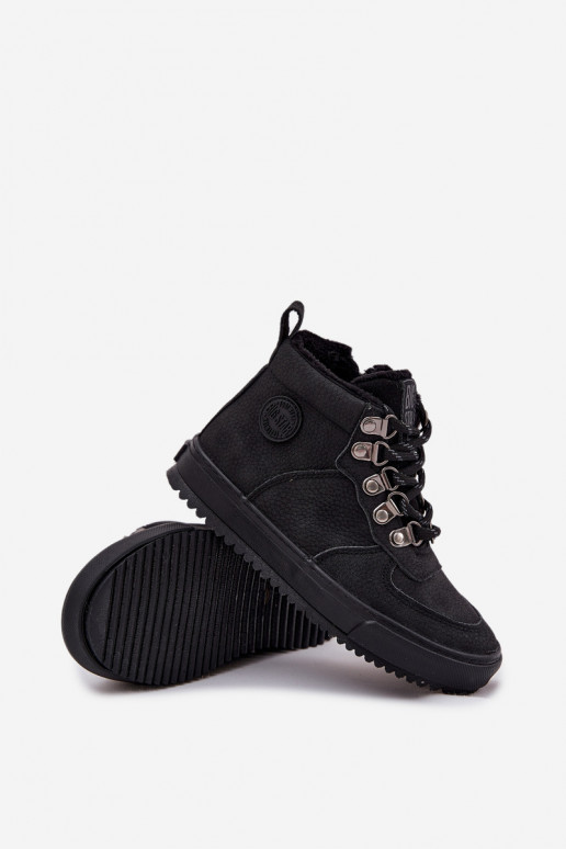 botas de montaña zapatos Infantil calentamiento Big Star SS374075 de color negro