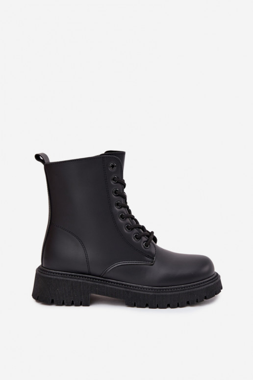 botines de trabajo Femenino calentamiento Al castillo de color negro Tavera