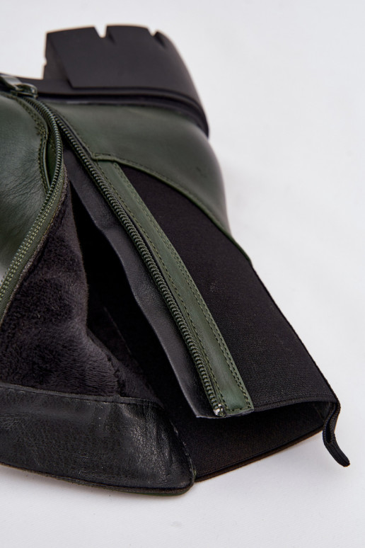 Botas de mujer reloj Eko Piel de color caqui Kyra Botas de mujer reloj Eko Piel de color caqui Kyra