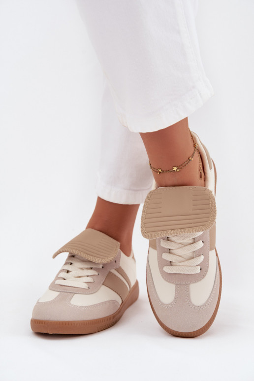 Bajo Zapatillas modelo zapatos. FemeninoENyAiniętym Językiem beige Ardira