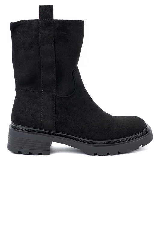 Elegante zapatos en el tobillo z grubą, czarną podeszAą