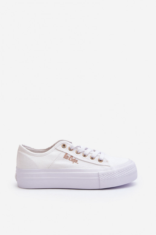 Zapatos con plataforma mujer Lee Cooper LCW-24-31-2725 blanco