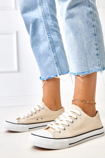 Zapatillas deportivas clásicas para mujer color beige Zurhat