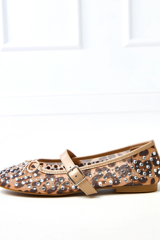 Bailarinas de malla con estampado de...