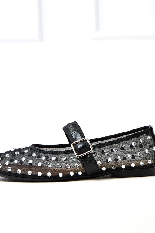 Bailarinas de malla negra con...