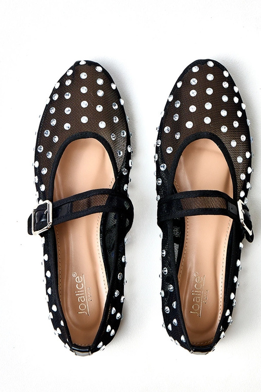 Bailarinas de malla negra con...