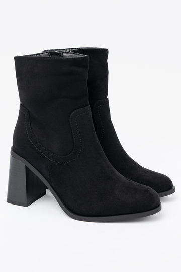 de color negro zapatos en tacones altos o klasycznym kroju