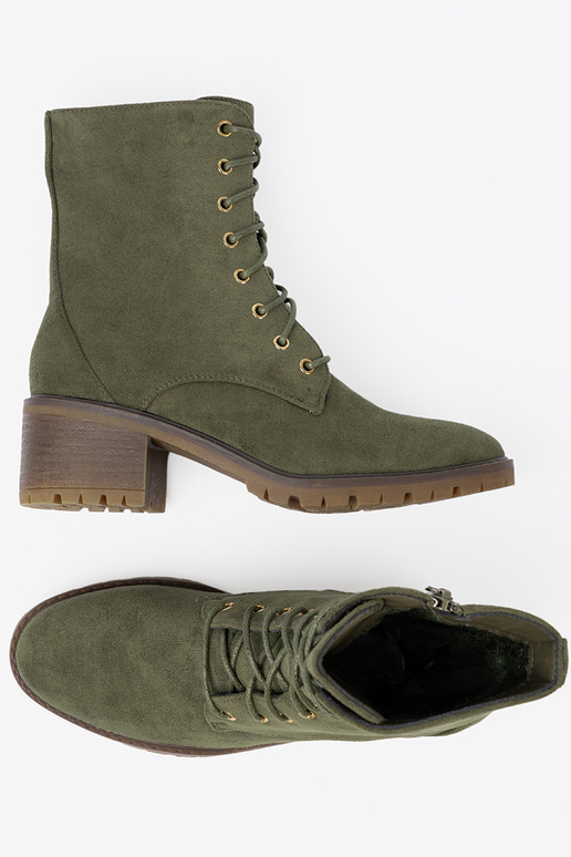 color verde Zapatos de mujer atado para arriba color verde Zapatos de mujer atado para arriba