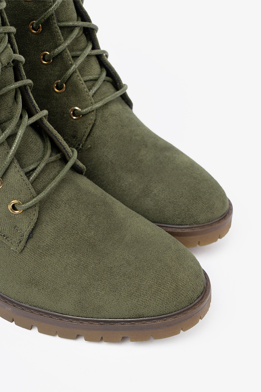 color verde Zapatos de mujer atado para arriba color verde Zapatos de mujer atado para arriba