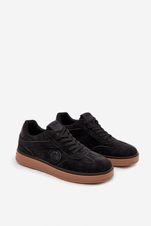 Zapatillas modelo zapatos. Tiene quesculino Bajo Big Star SS174019 HI-POLY SYSTEM de color negro