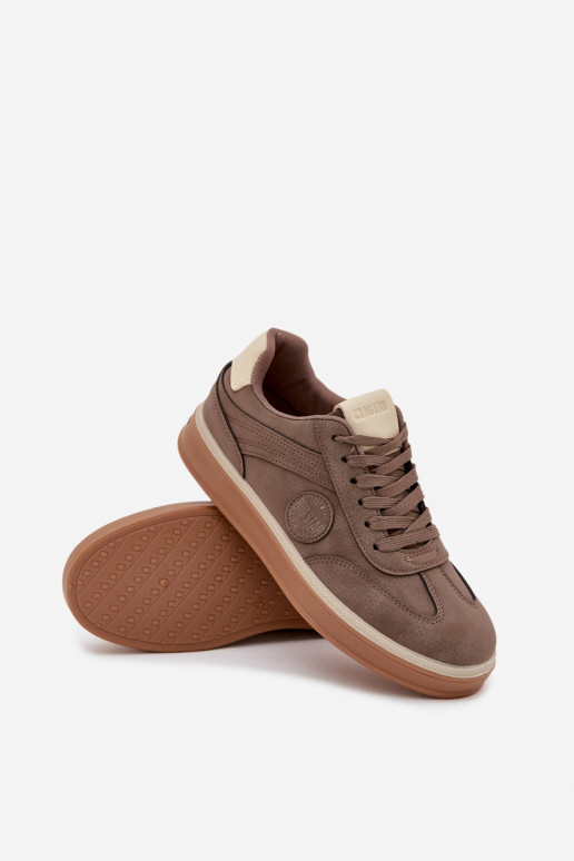 Zapatillas modelo zapatos. Tiene quesculino Bajo Big Star SS174020 HI-POLY SYSTEM beige Zapatillas modelo zapatos. Tiene quesculino Bajo Big Star SS174020 HI-POLY SYSTEM beige