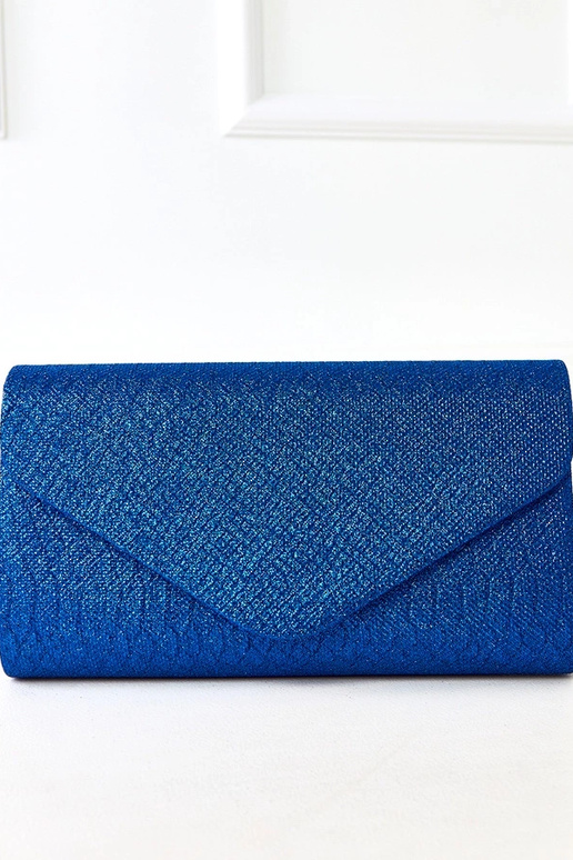 Bolso de mano en forma de sobre azul... Bolso de mano en forma de sobre azul...