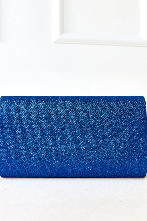 Bolso de mano en forma de sobre azul... Bolso de mano en forma de sobre azul...