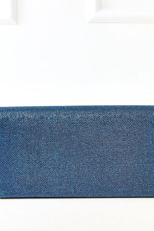 Bolso de mano en forma de sobre azul... Bolso de mano en forma de sobre azul...