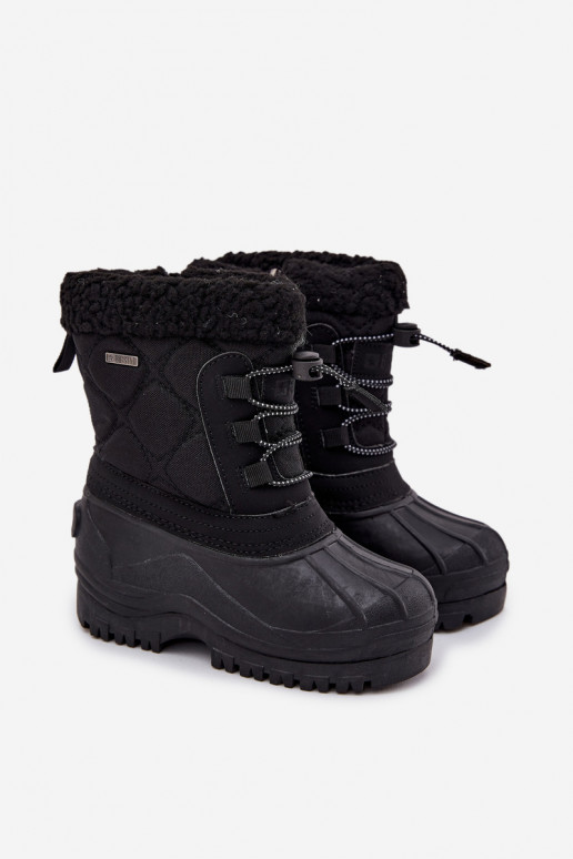 calentamiento Botas de nieve Infantil Al castillo Big Star OO374073 de color negro