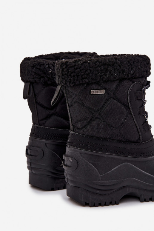 calentamiento Botas de nieve Infantil Al castillo Big Star OO374073 de color negro