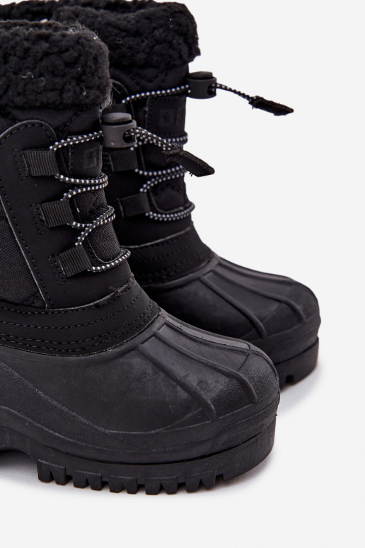 calentamiento Botas de nieve Infantil Al castillo Big Star OO374073 de color negro