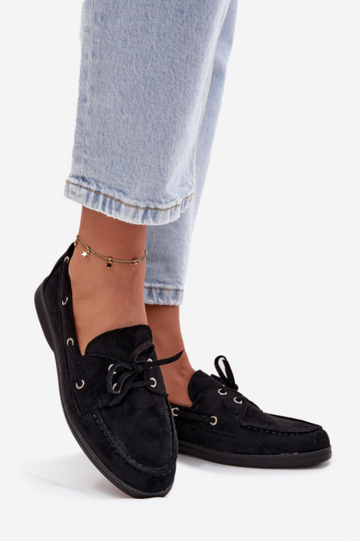 zapatos mocasines de mujer con detalles elegantes de color negro Calivra zapatos mocasines de mujer con detalles elegantes de color negro Calivra