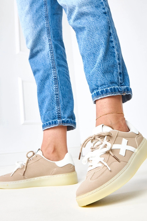 Zapatillas deportivas marrones con...