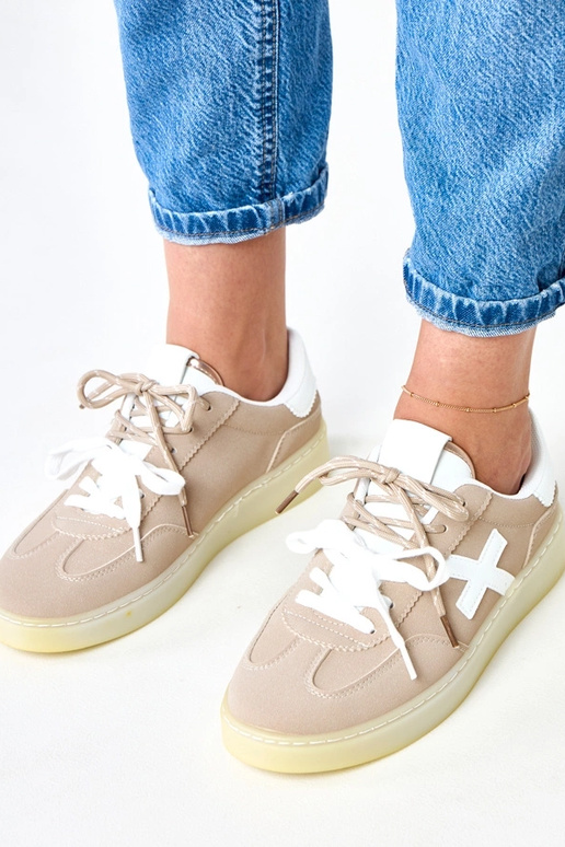 Zapatillas deportivas marrones con...