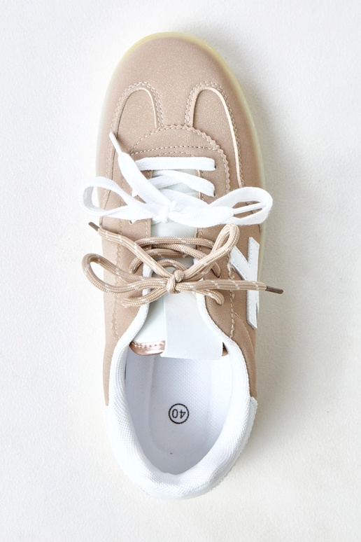 Zapatillas deportivas marrones con...