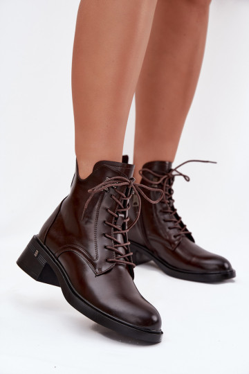 calentamiento Botas de mujer reloj Vinceza 58602 CzekoladoAe 2