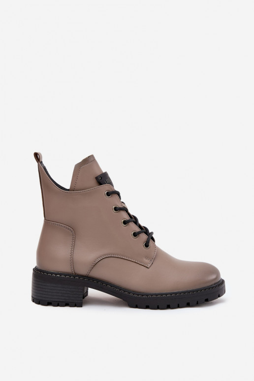 calentamiento Botas de mujer reloj Vinceza 58609 color gris