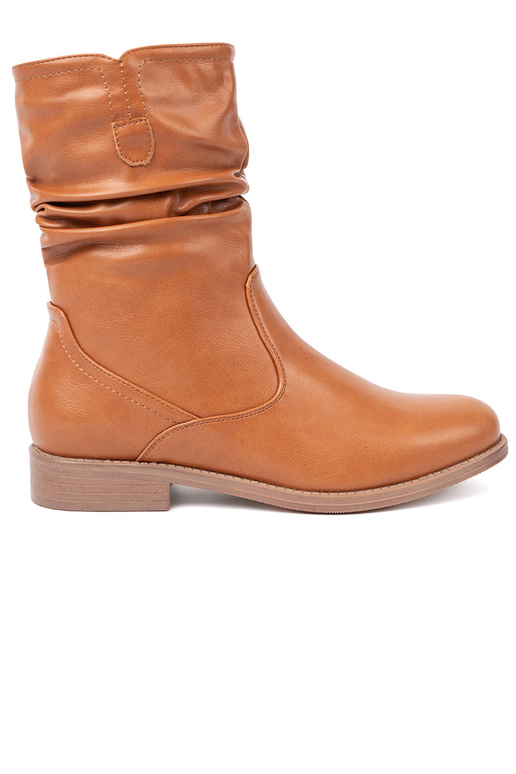 KomfortoAe zapatos karmeloAe z marszczeniami