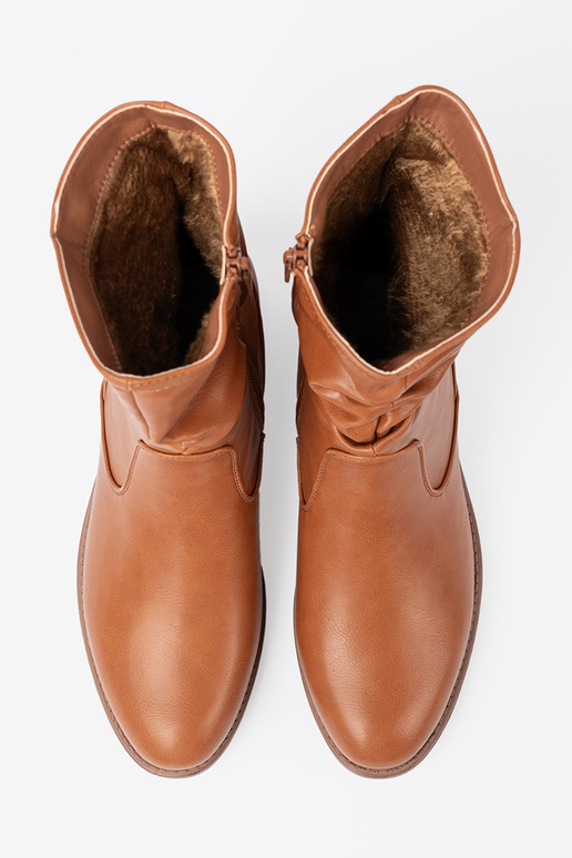 KomfortoAe zapatos karmeloAe z marszczeniami