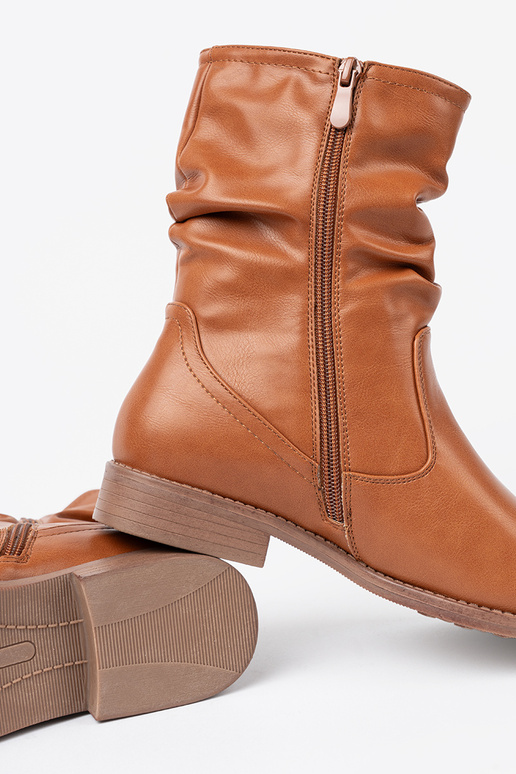 KomfortoAe zapatos karmeloAe z marszczeniami