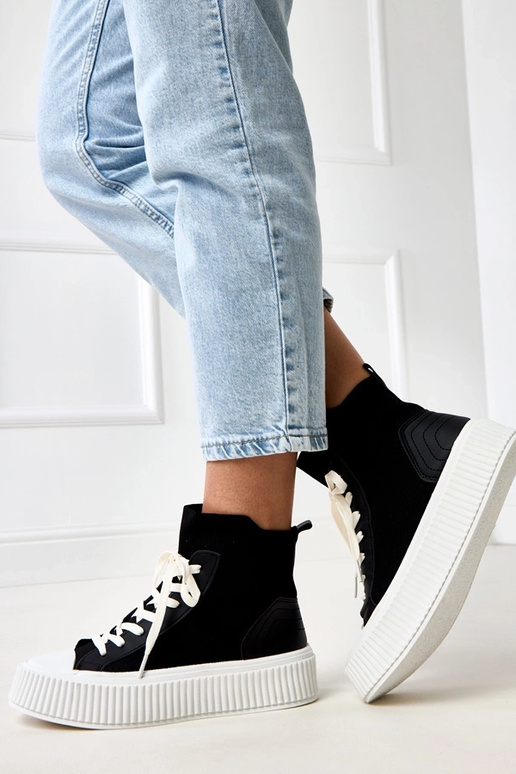 Zapatillas deportivas negras estilo...