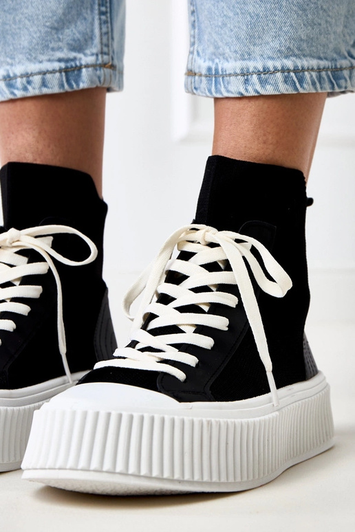 Zapatillas deportivas negras estilo...