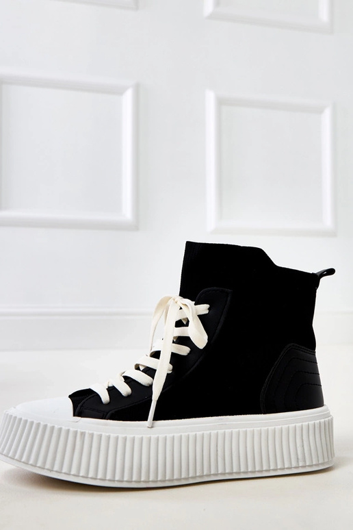 Zapatillas deportivas negras estilo...