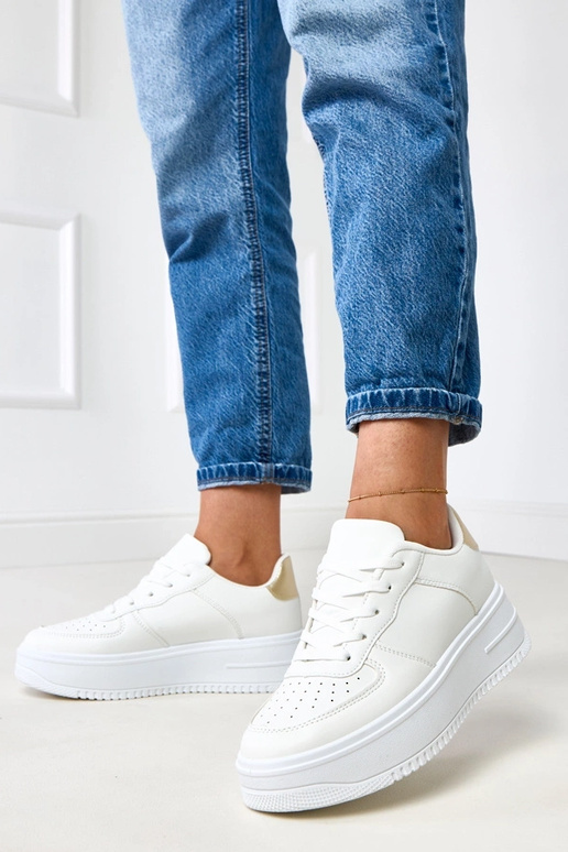 Zapatillas deportivas blancas con...