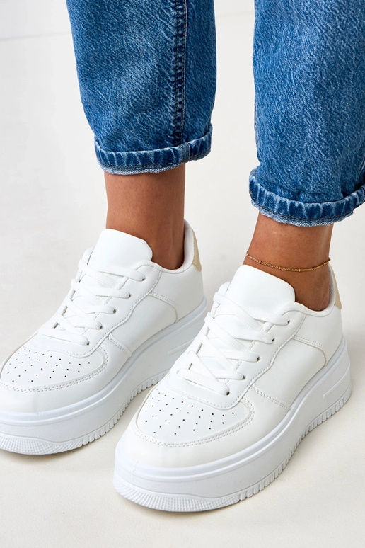 Zapatillas deportivas blancas con...