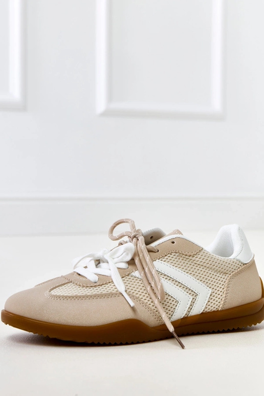 Zapatillas deportivas color arena de...