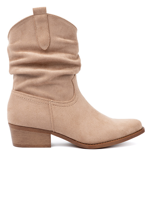 beige Zapatos de mujer o klasycznym kroju