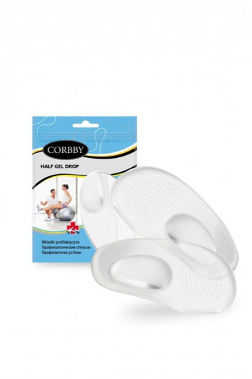 CORBBY Plantillas de gel para los dedos de los pies.