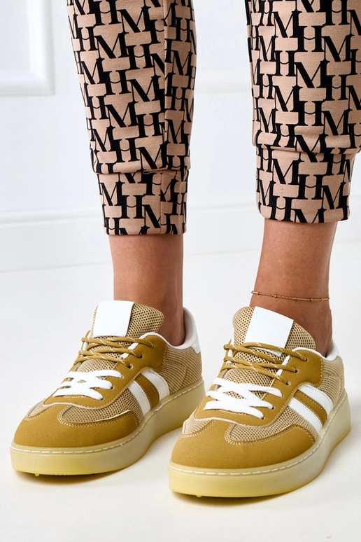 Zapatillas deportivas amarillas de...