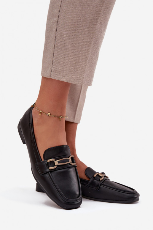 zapatos Mocasines Femenino con adornos de color negro Priscelle zapatos Mocasines Femenino con adornos de color negro Priscelle