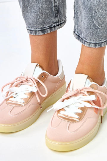 Zapatillas deportivas rosas con plataforma "Eriksen" 2
